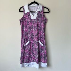 Jofit Athletic Dress Sleeveless Collared Golf Athleisure Size Small